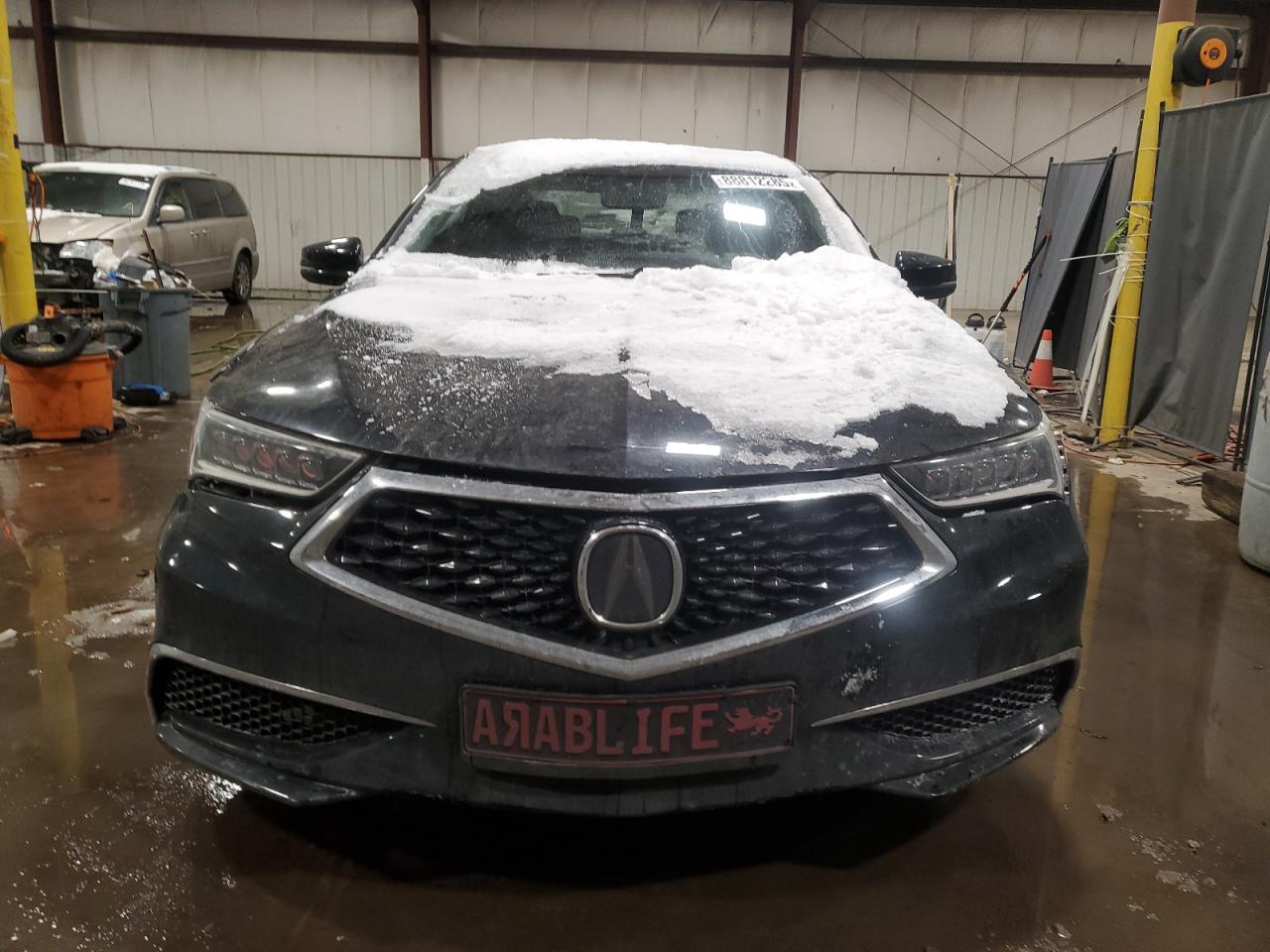 2018 Acura TLX VIN 19UUB3F55JA005742 Copart auction photo, front end damage thumbnail 5