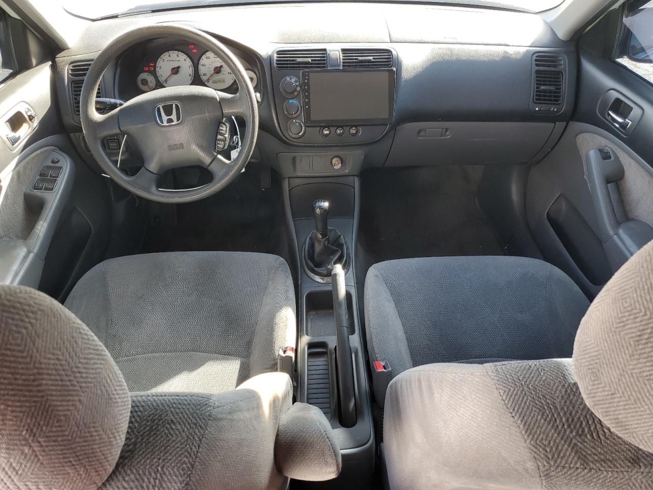 2002 Honda Civic VIN 2HGES15552H562003 Copart auction photo, front end damage thumbnail 8
