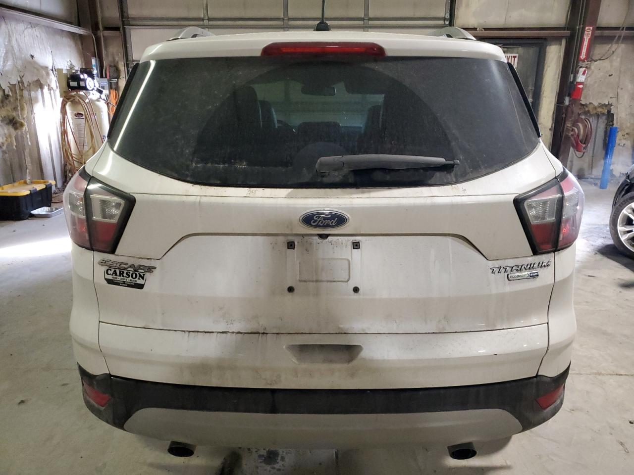 2017 Ford Escape VIN 1FMCU9J90HUC86810 Copart auction photo, front end / minor dent/scratches damage thumbnail 6