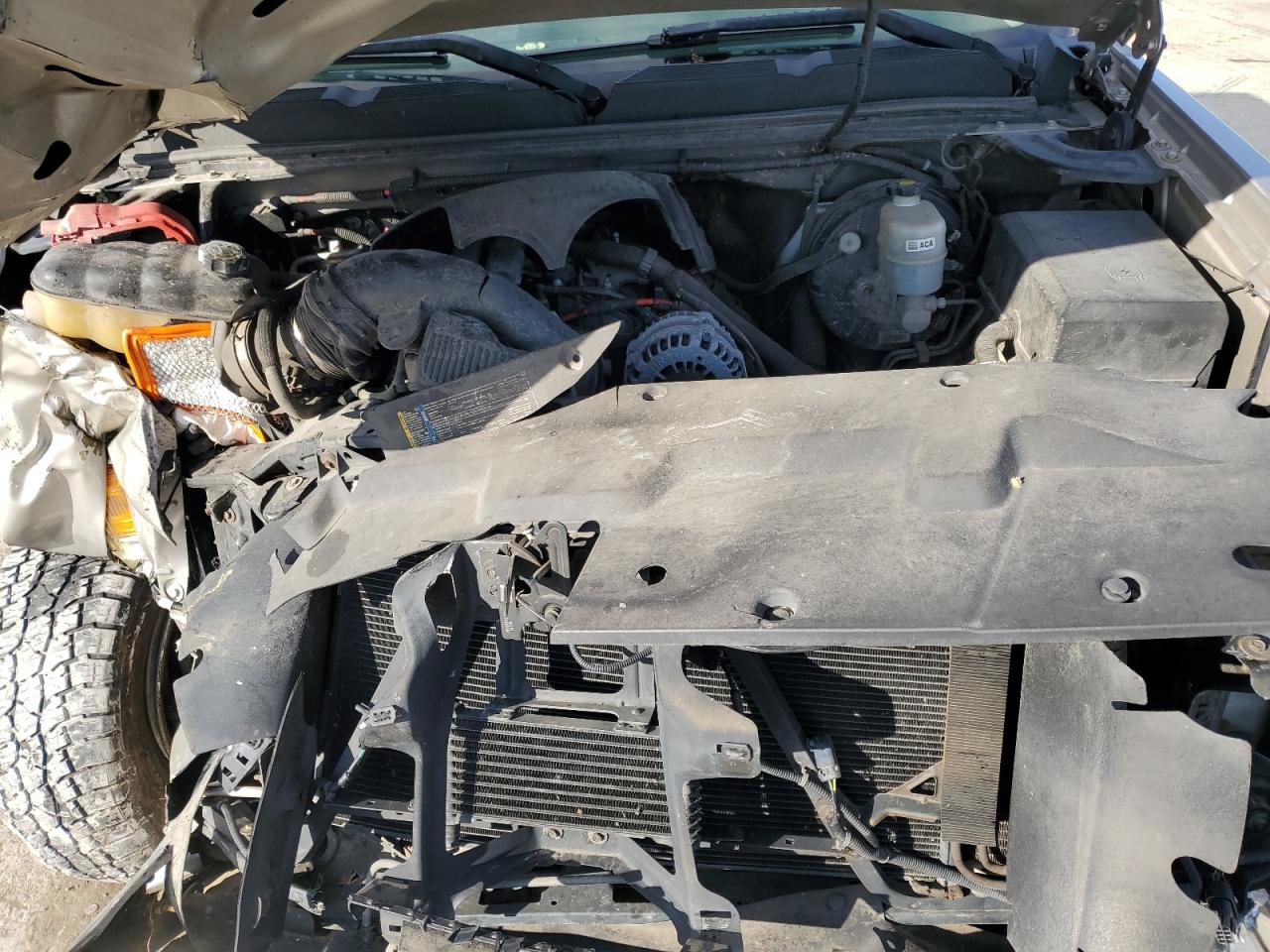 2008 Chevrolet Silverado VIN 2GCEK13M981117936 Copart auction photo, all over damage thumbnail 12