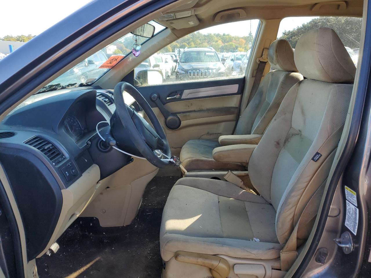 2011 Honda CR-V VIN 5J6RE4H40BL049377 Copart auction photo, all over / top/roof damage thumbnail 7