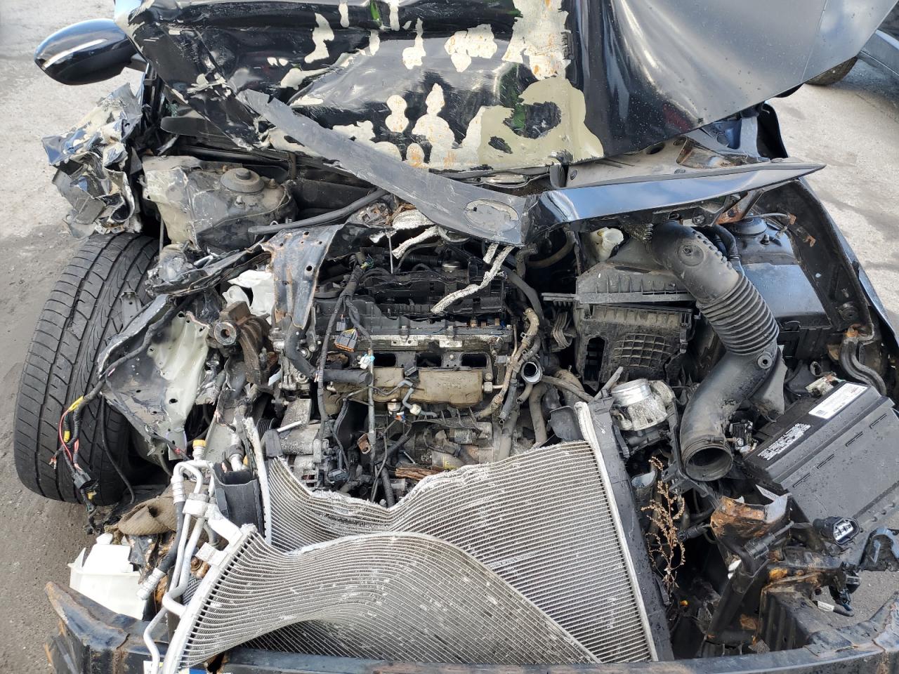 2014 KIA Optima VIN 5XXGN4A70EG307452 Copart auction photo, front end damage thumbnail 11