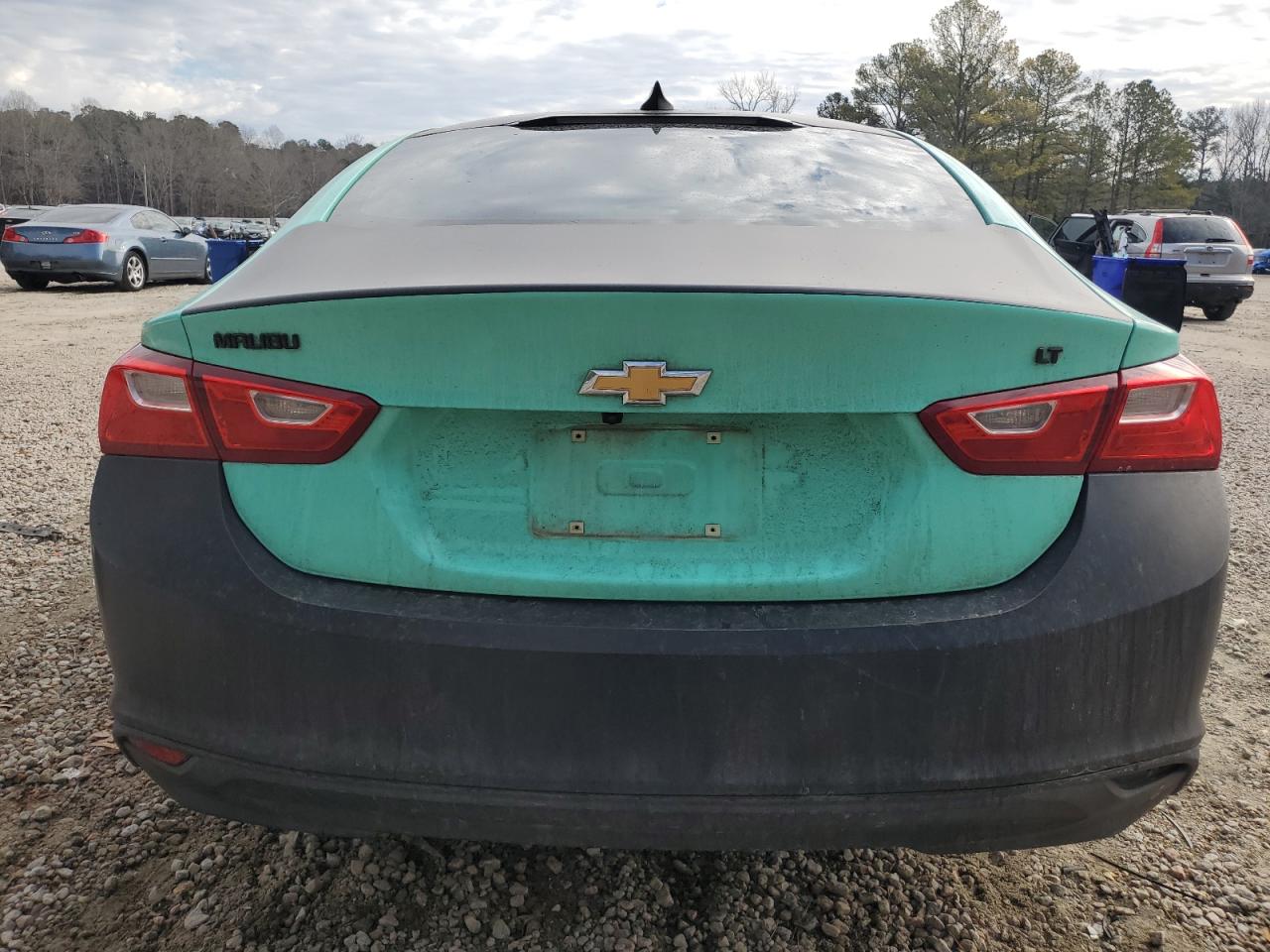 2017 Chevrolet Malibu VIN 1G1ZE5STXHF271145 Copart auction photo, front end / side damage thumbnail 6