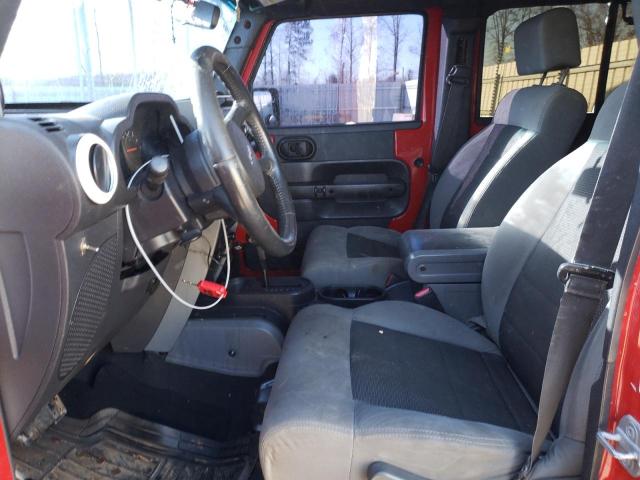 2008 Jeep Wrangler VIN 1J4GB39198L515007 Copart auction photo, front end damage thumbnail 7