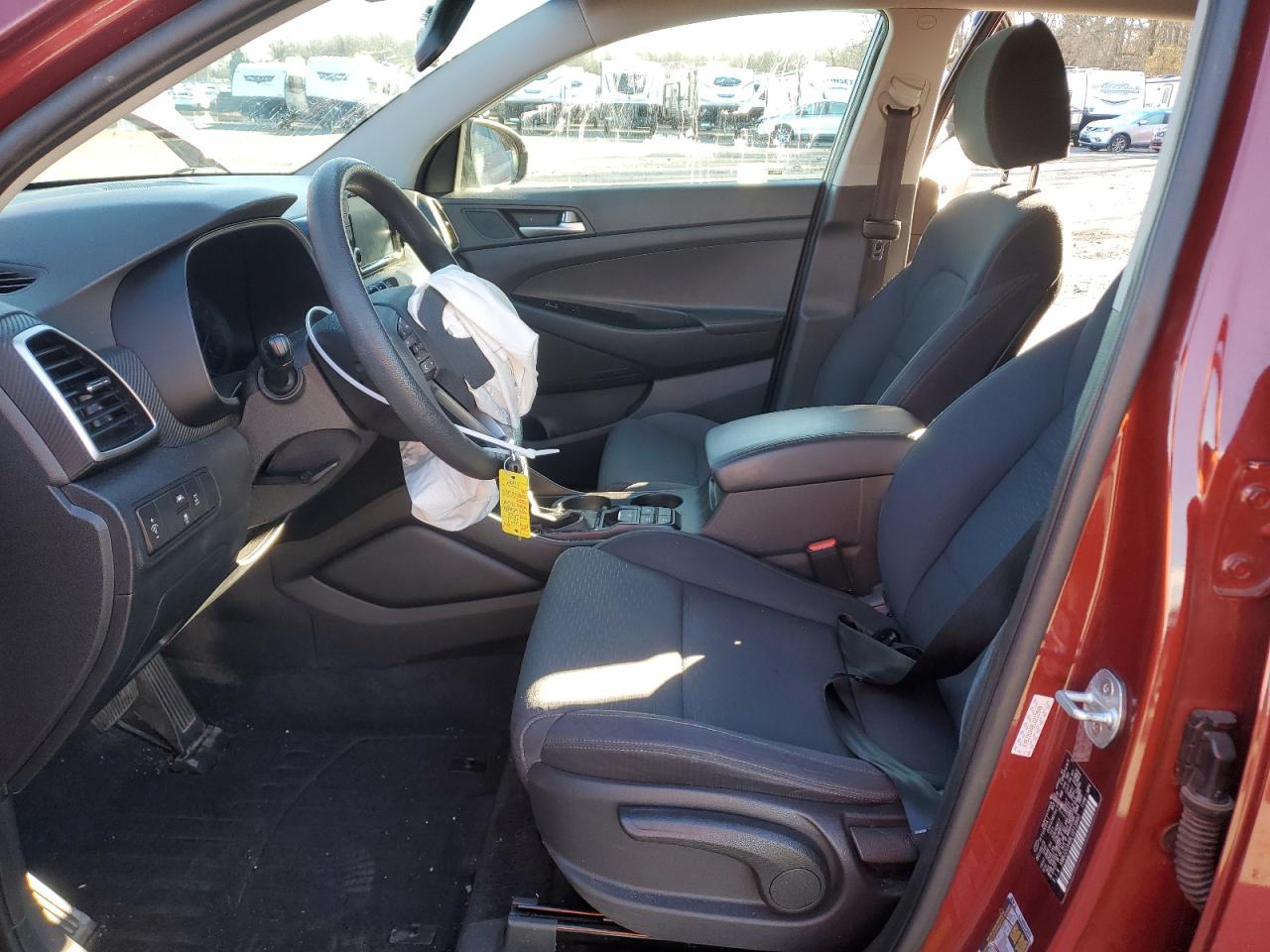2020 Hyundai Tucson VIN KM8J2CA48LU213840 Copart auction photo, front end damage thumbnail 7