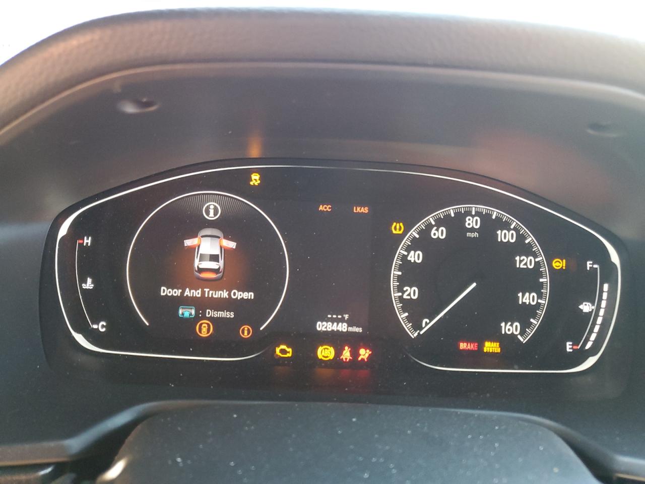 2020 Honda Accord VIN 1HGCV1F34LA039017 Copart auction photo, front end / rear end damage thumbnail 9