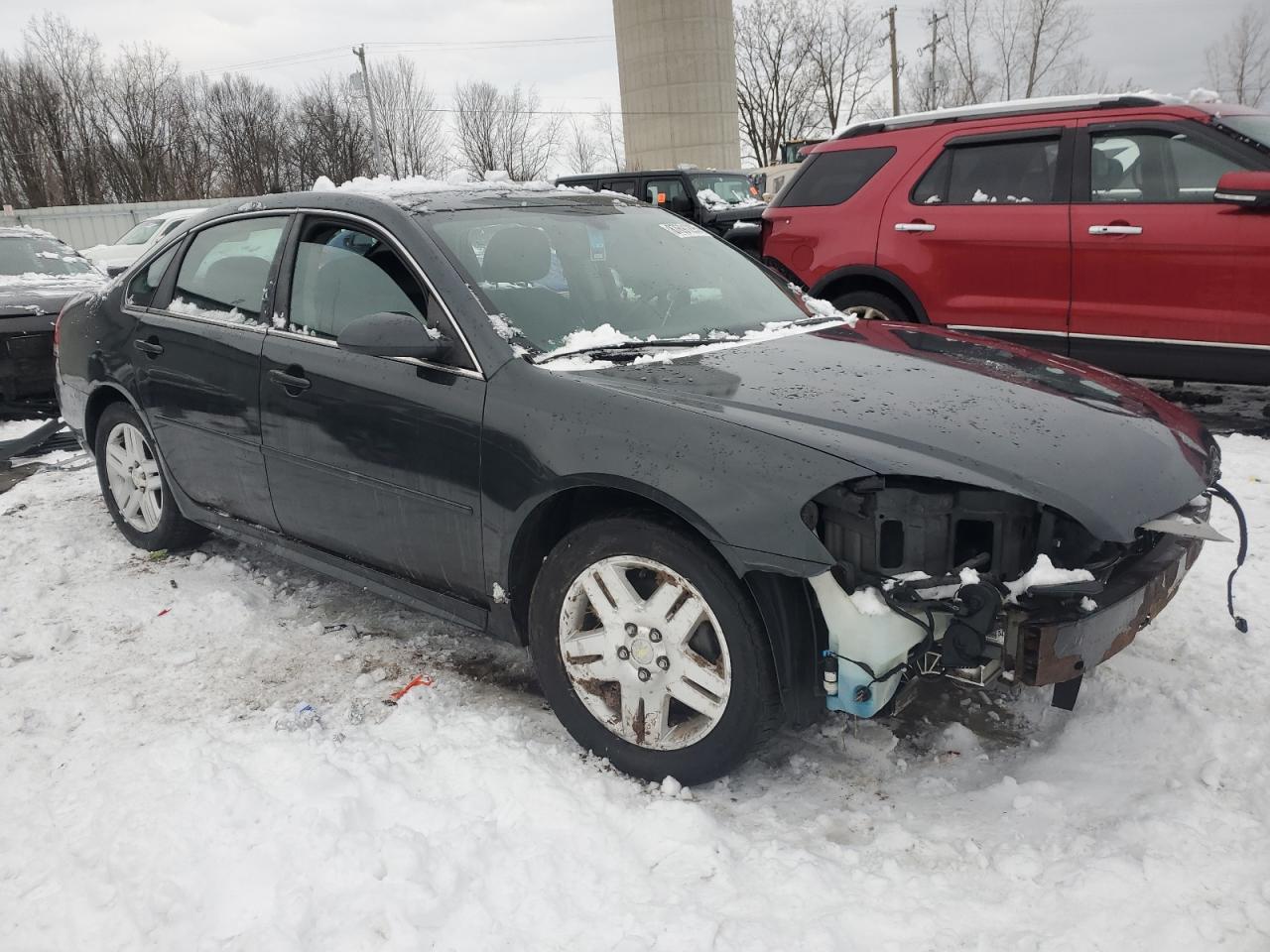 2014 Chevrolet Impala VIN 2G1WB5E30E1120793 Copart auction photo, all over damage thumbnail 4