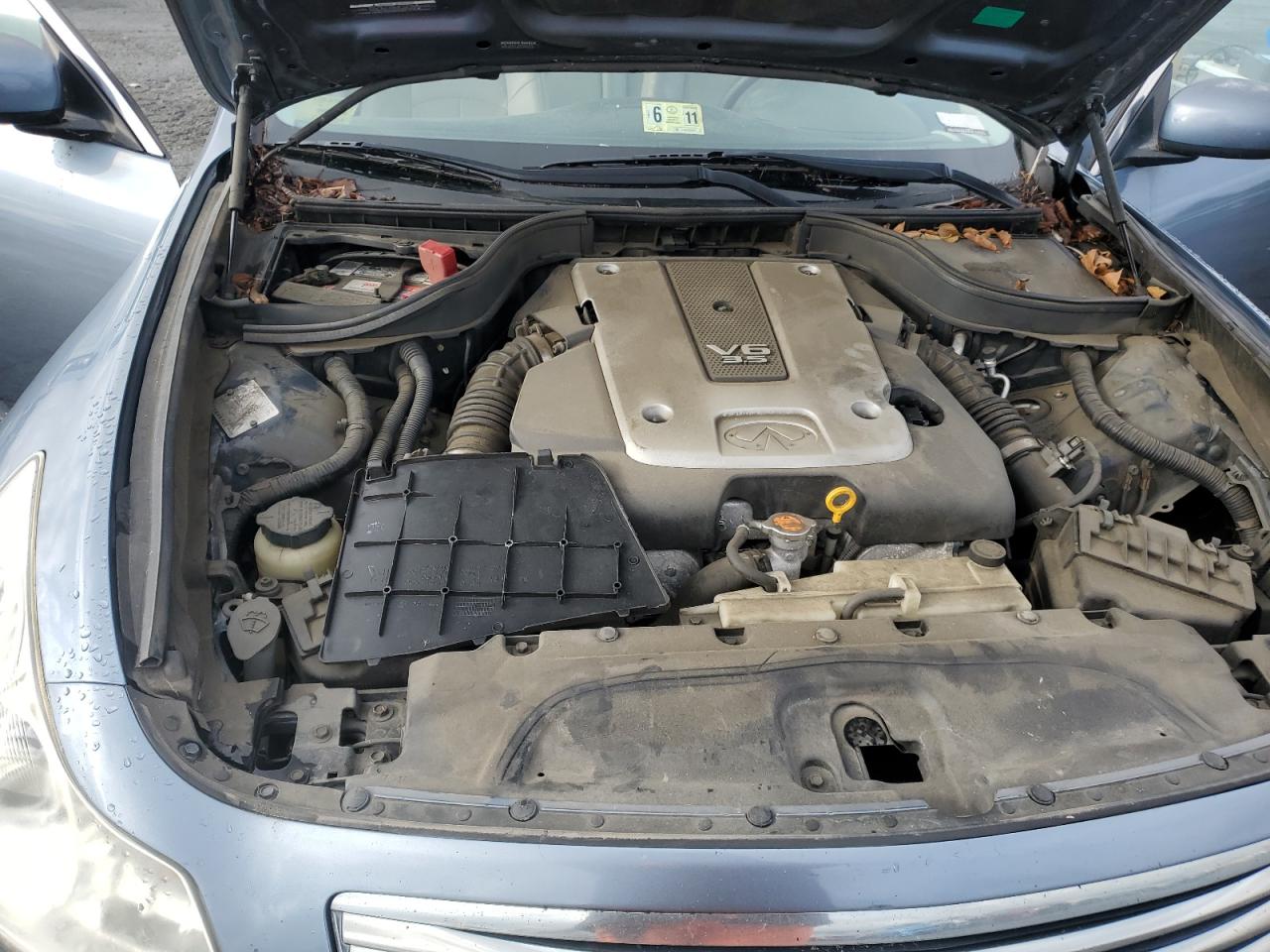 2008 Infiniti G VIN JNKBV61E28M201313 Copart auction photo, mechanical / all over damage thumbnail 11