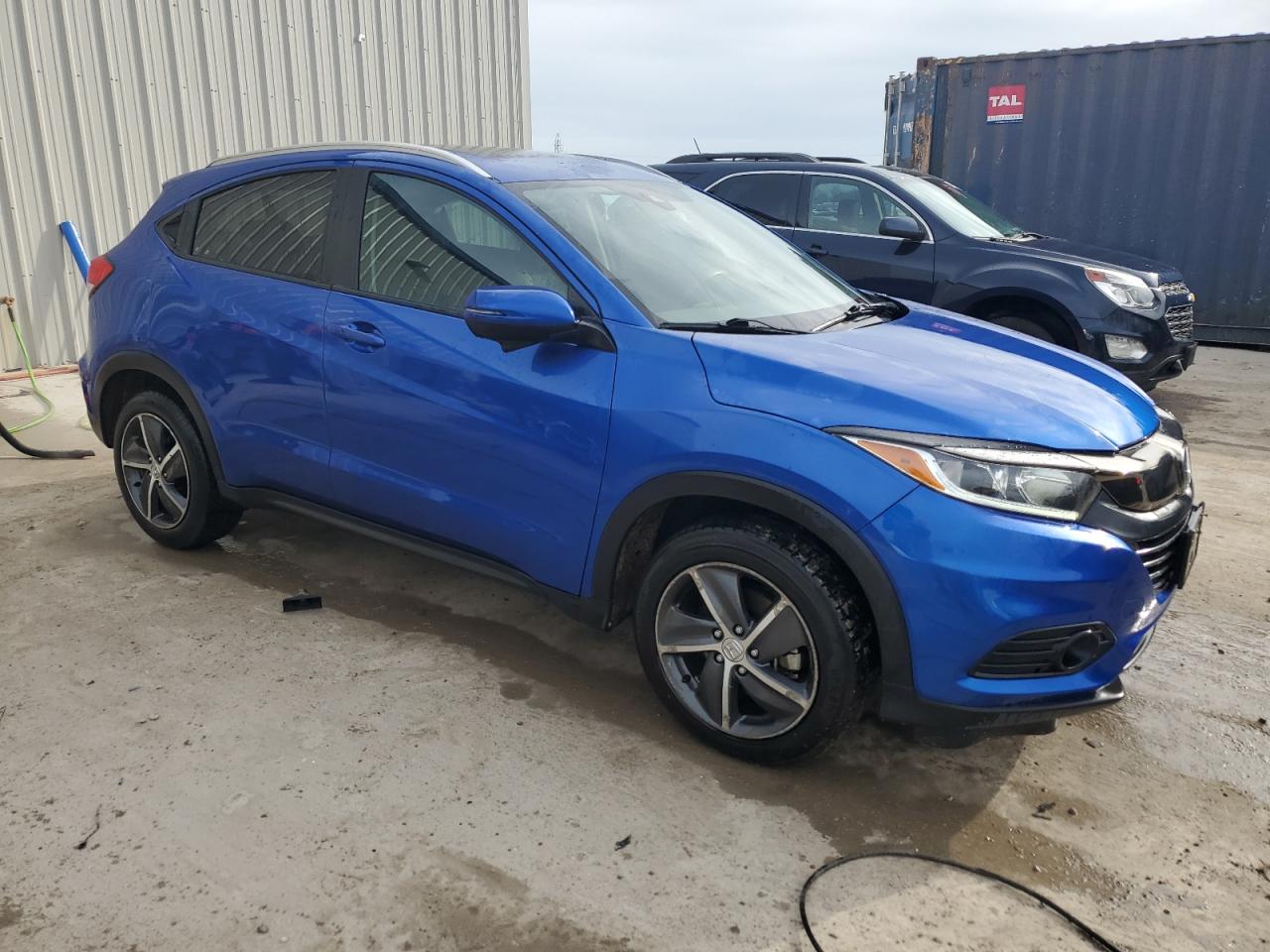 2022 Honda HR-V VIN 3CZRU6H55NM757683 Copart auction photo, side damage thumbnail 4