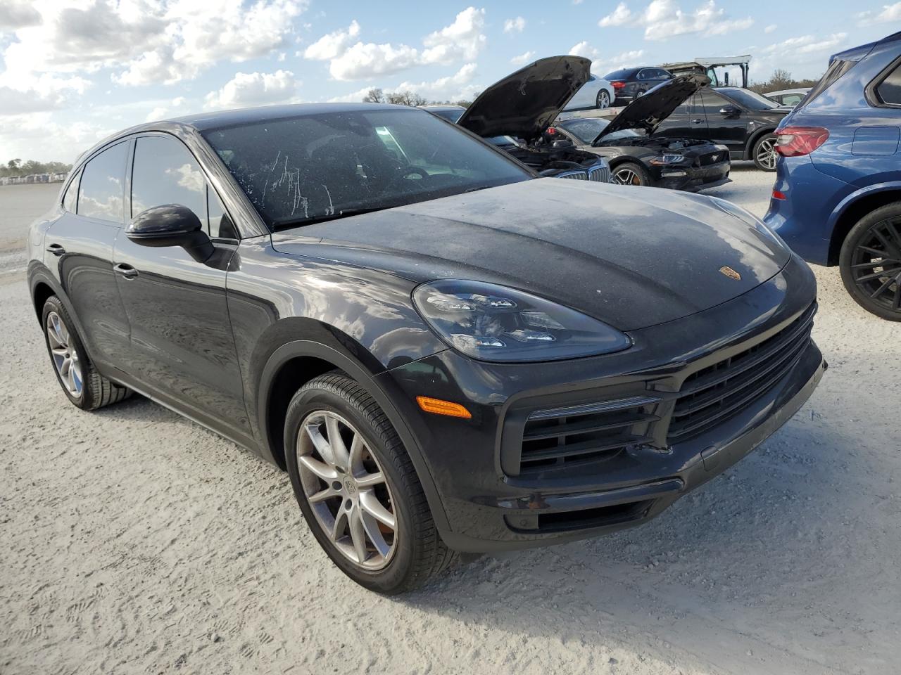 2021 Porsche Cayenne VIN WP1BA2AY1MDA42096 Copart auction photo, water/flood damage thumbnail 4