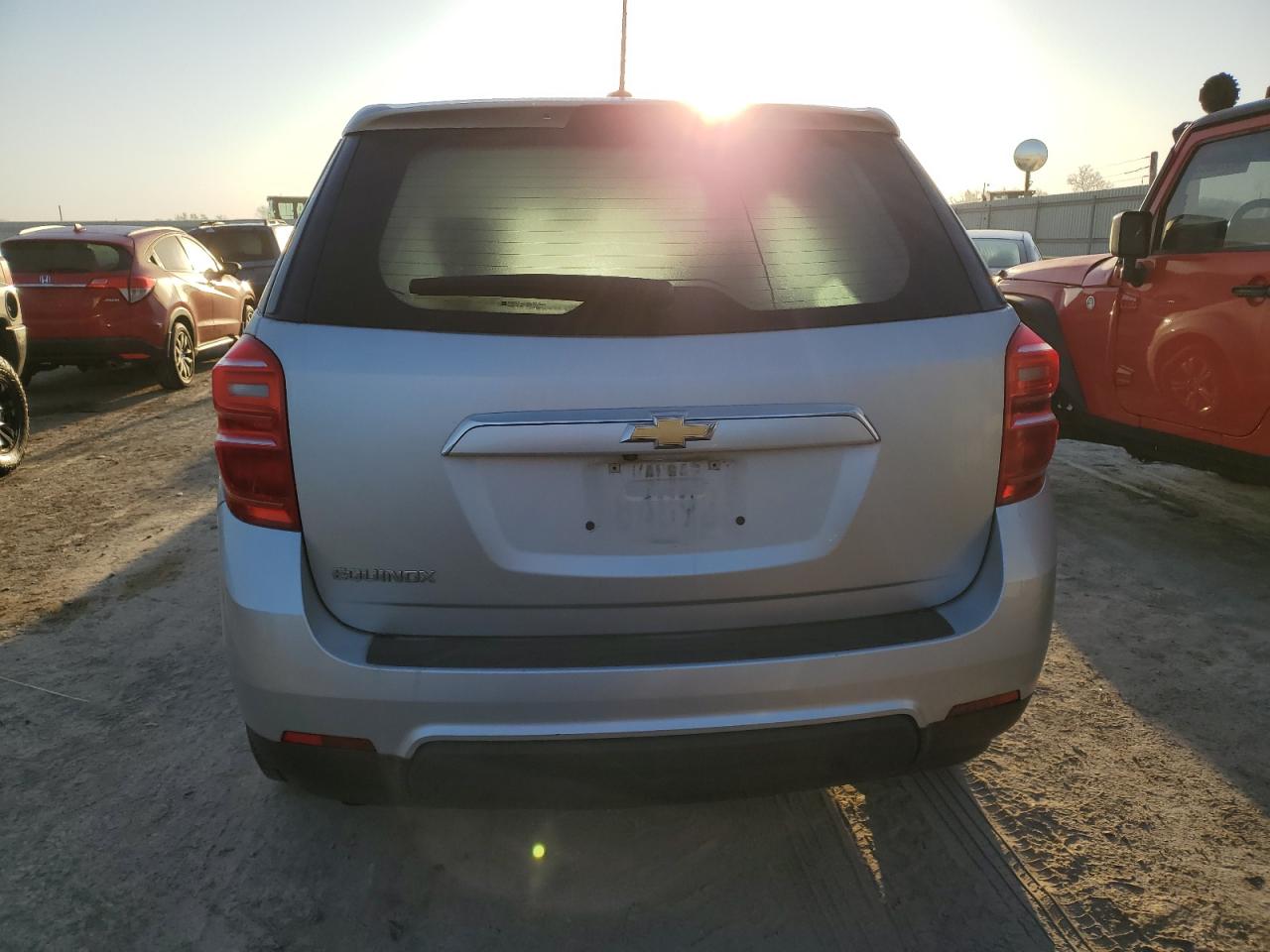 2017 Chevrolet Equinox VIN 2GNALBEK1H1530681 Copart auction photo, hail damage thumbnail 6