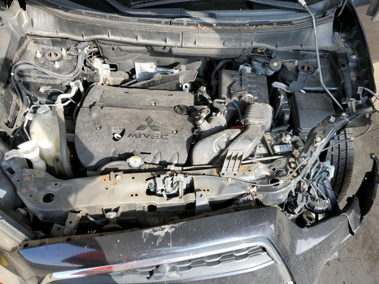 2015 Mitsubishi Outlander VIN 4A4AR3AU0FE040919 Copart auction photo, front end damage thumbnail 12