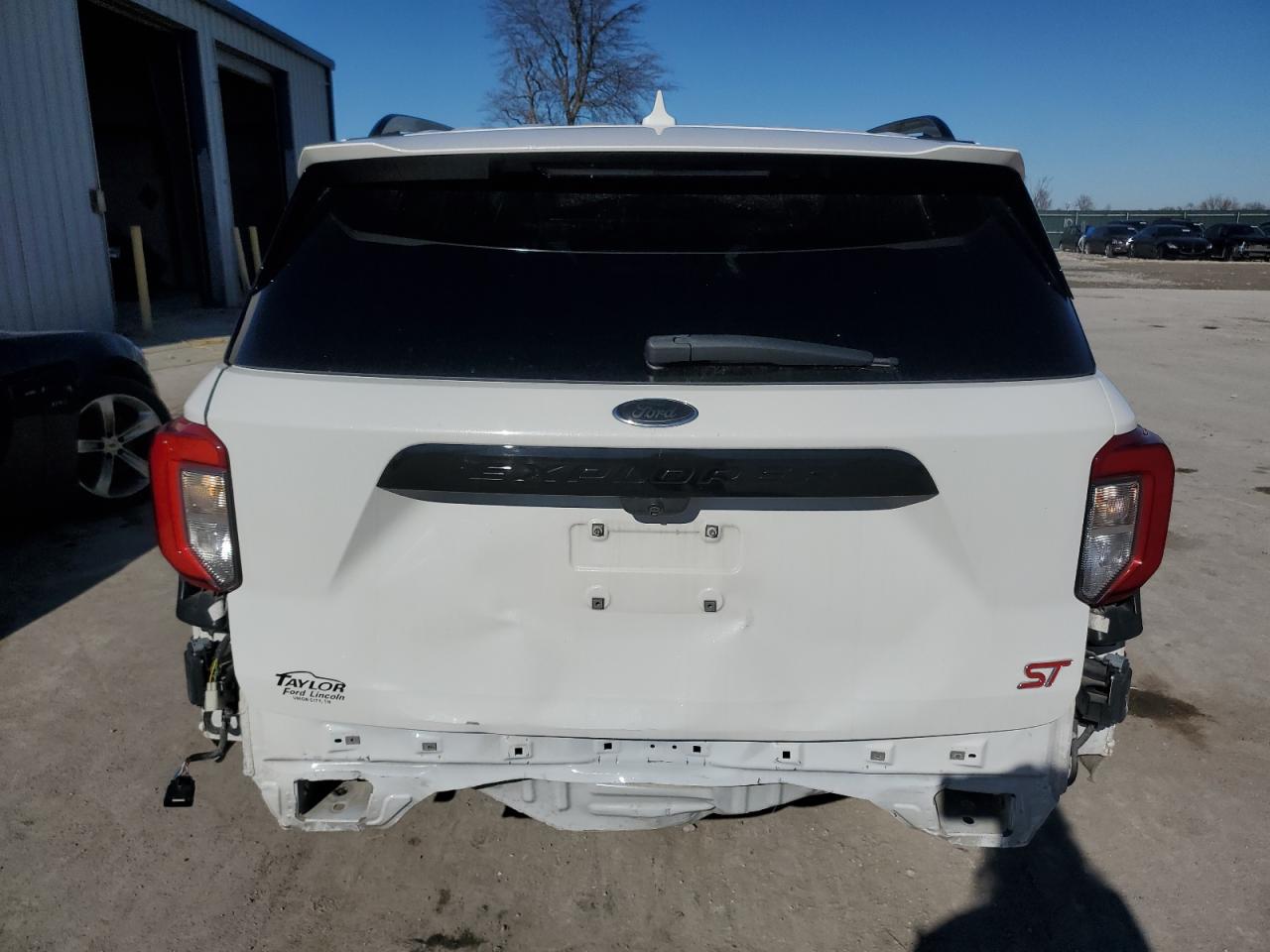 2020 Ford Explorer VIN 1FM5K8GC2LGA03309 Copart auction photo, rear end damage thumbnail 6