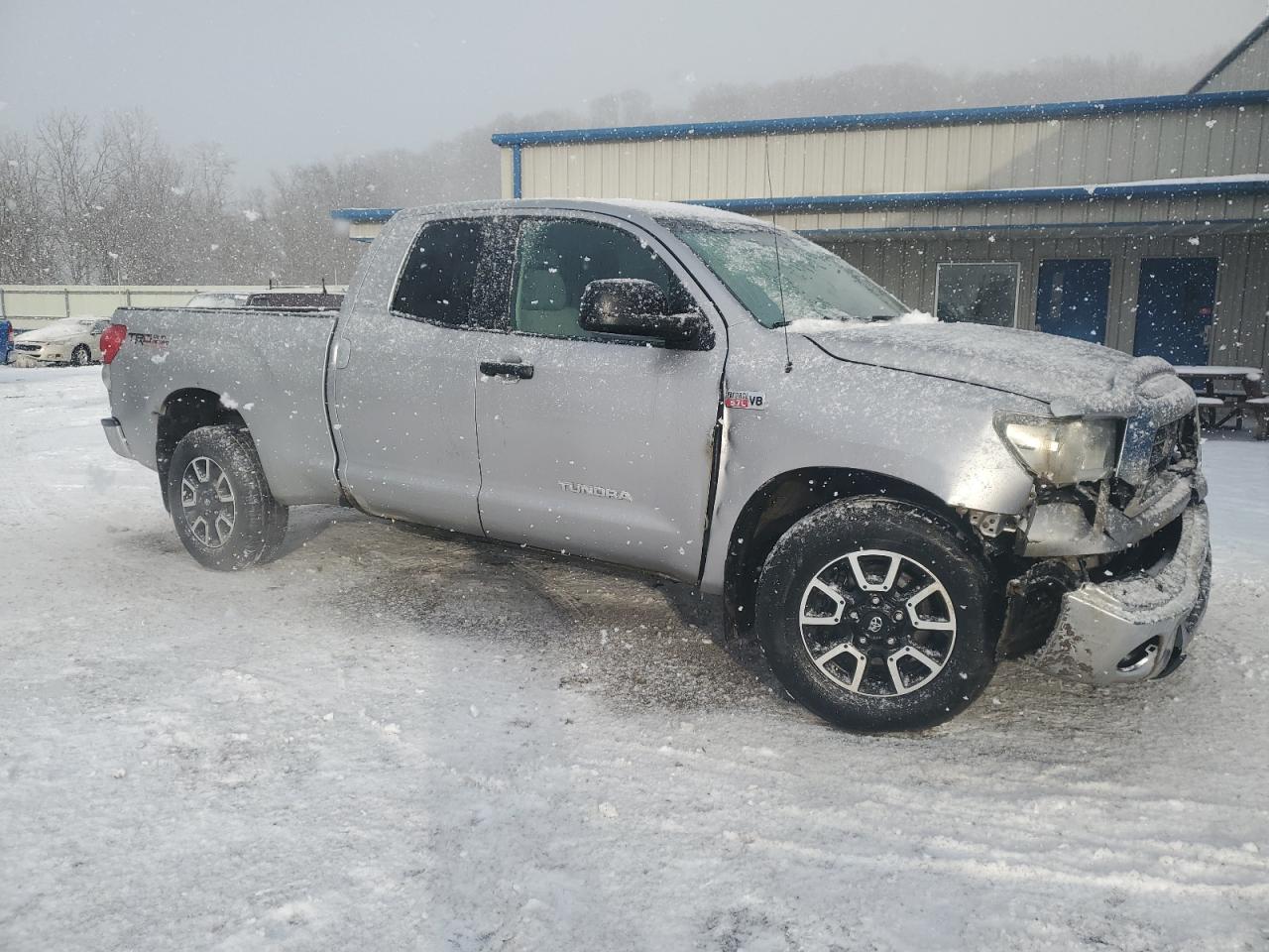 2007 Toyota Tundra VIN 5TBBV54187S463403 Copart auction photo, front end damage thumbnail 4
