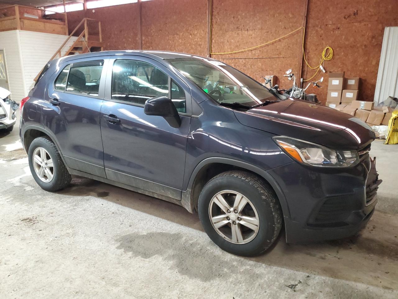 2018 Chevrolet Trax VIN 3GNCJNSB4JL233672 Copart auction photo, front end damage thumbnail 4