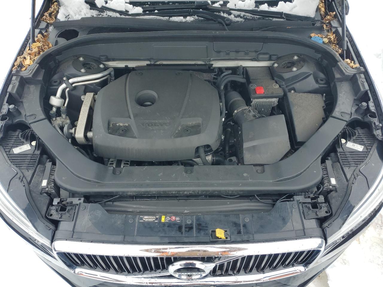 2020 Volvo XC60 VIN YV4102RK9L1534341 Copart auction photo, front end / side damage thumbnail 12