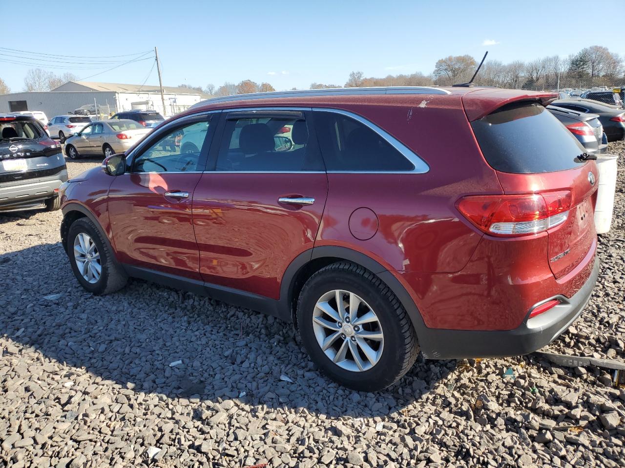 2016 KIA Sorento VIN 5XYPG4A34GG091174 Copart auction photo, front end damage thumbnail 2