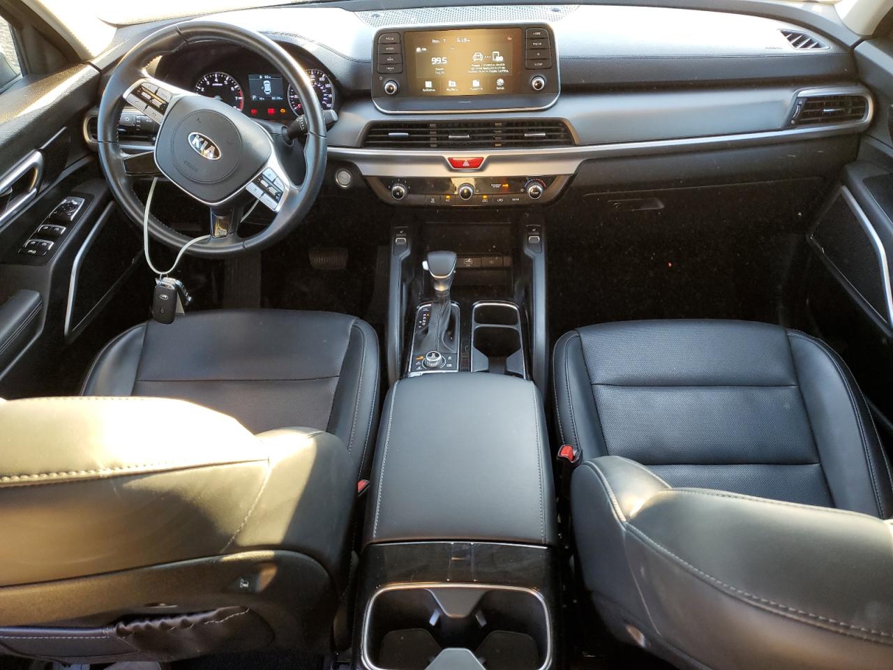 2021 KIA Telluride VIN 5XYP6DHC7MG158256 Copart auction photo, front end damage thumbnail 8