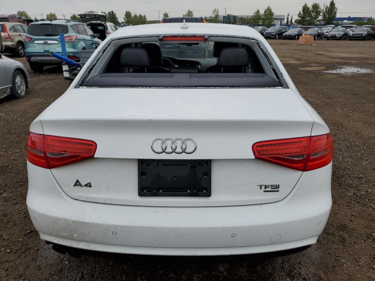 2014 Audi A4 VIN WAUFFCFL9EN022999 Copart auction photo, hail / minor dent/scratches damage thumbnail 6