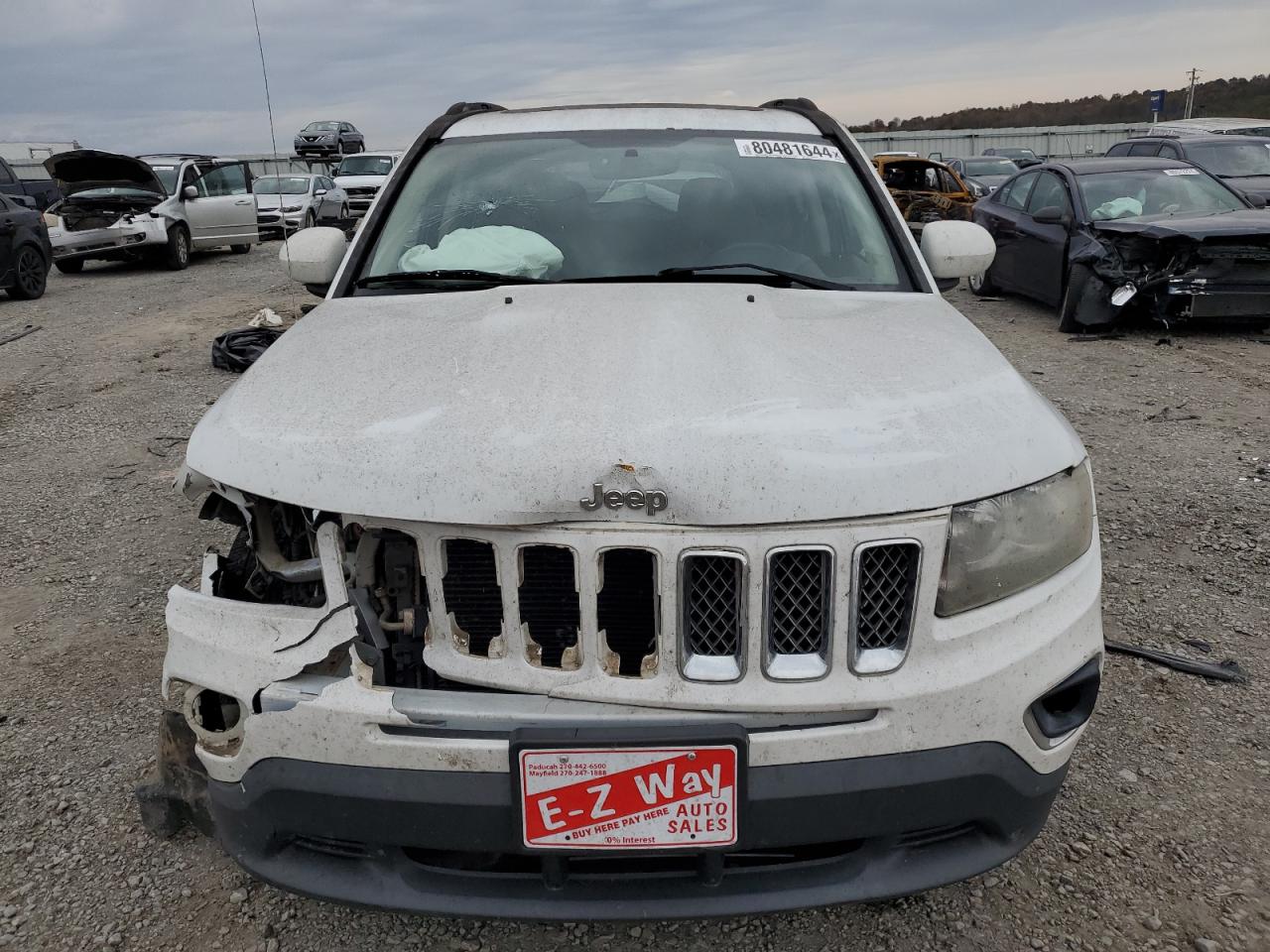 2016 Jeep Compass VIN 1C4NJCEA7GD636813 Copart auction photo, front end damage thumbnail 5