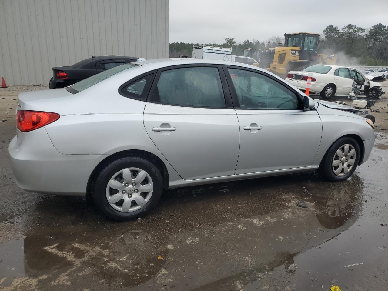 2007 Hyundai Elantra VIN KMHDU46D67U226405 Copart auction photo, front end / side damage thumbnail 3