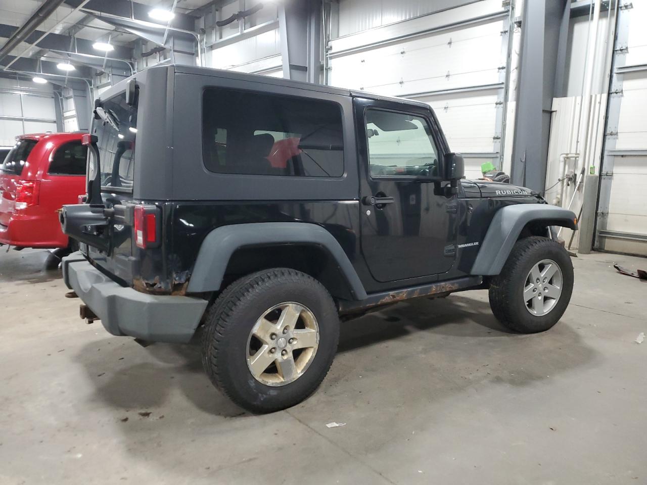 2009 Jeep Wrangler VIN 1J4GA64159L770895 Copart auction photo, front end damage thumbnail 3