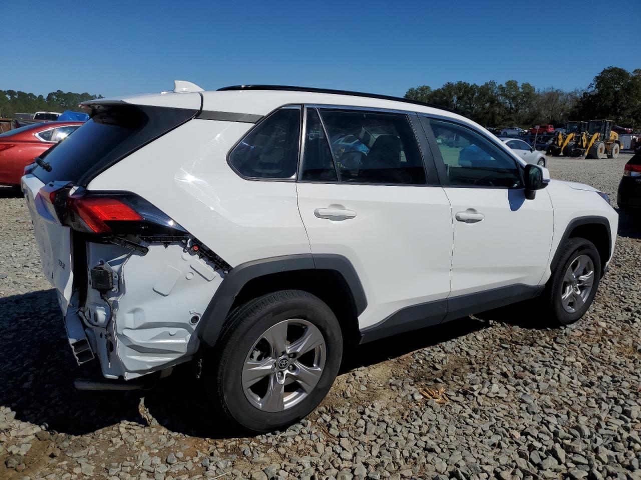2023 Toyota RAV 4 VIN 2T3W1RFV9PC235499 Copart auction photo, rear end / undercarriage damage thumbnail 3