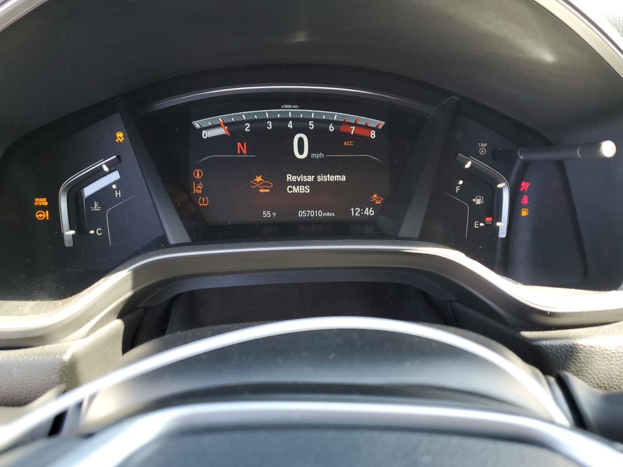 2022 Honda CR-V VIN 5J6RW2H86NA000432 Copart auction photo, front end / side damage thumbnail 9