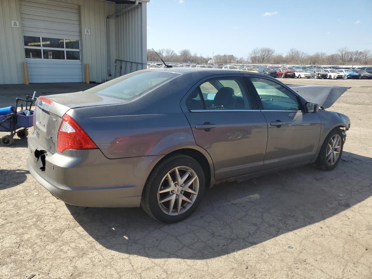 2010 Ford Fusion VIN 3FAHP0JA3AR262012 Copart auction photo, front end / rear end damage thumbnail 3