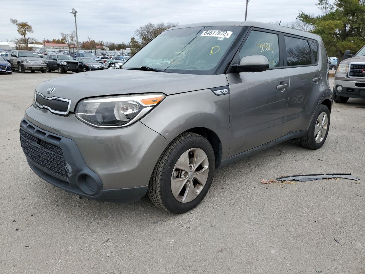 2015 KIA Soul VIN KNDJN2A22F7235307 Copart auction photo, mechanical / minor dent/scratches damage thumbnail 2