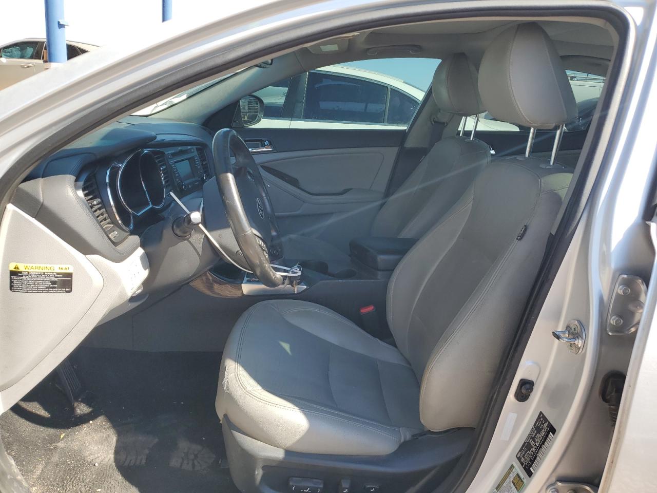 2013 KIA Optima VIN 5XXGN4A77DG257213 Copart auction photo, front end damage thumbnail 7