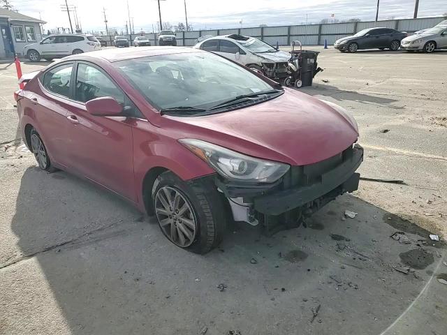 2015 Hyundai Elantra VIN KMHDH4AE5FU223773 Copart auction photo, all over damage thumbnail 11
