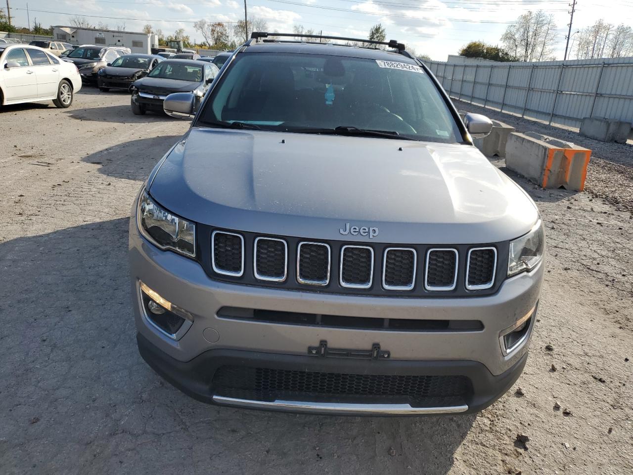 2018 Jeep Compass VIN 3C4NJDCB0JT175098 Copart auction photo, rear end damage thumbnail 5