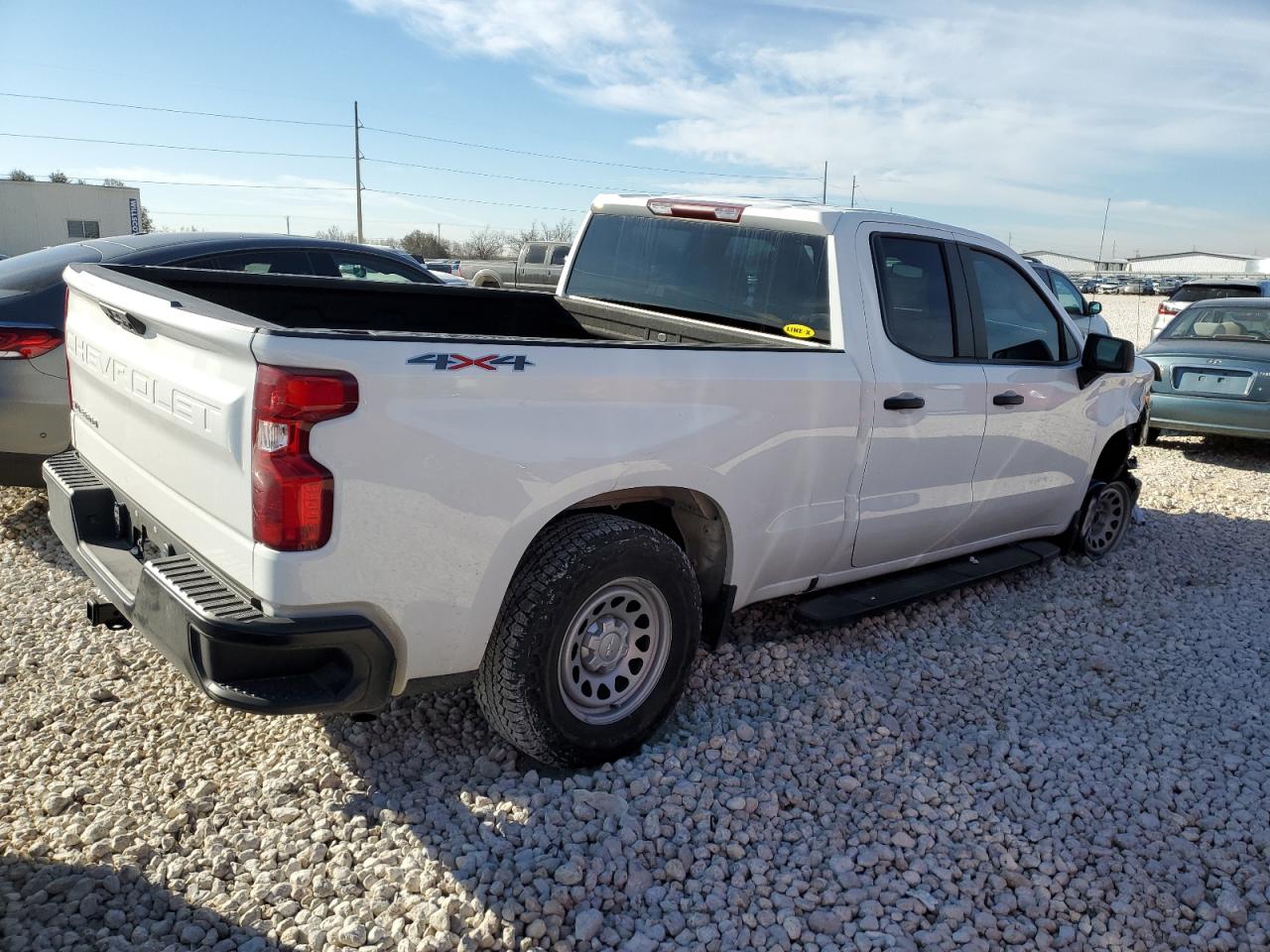 2023 Chevrolet Silverado VIN 1GCRDAED8PZ317026 Copart auction photo, front end damage thumbnail 3