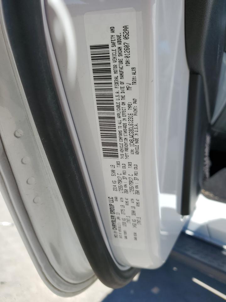 2013 Jeep Wrangler VIN 1C4BJWCG9DL612316 Copart auction photo, side damage thumbnail 13