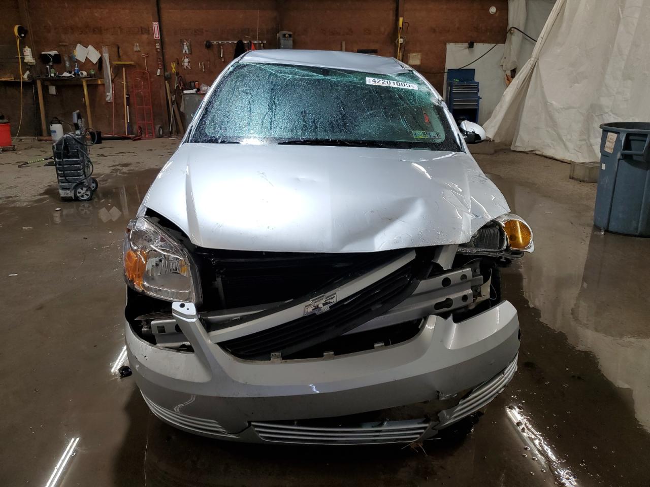 2010 Chevrolet Cobalt VIN 1G1AF5F55A7107789 Copart auction photo, rollover damage thumbnail 5