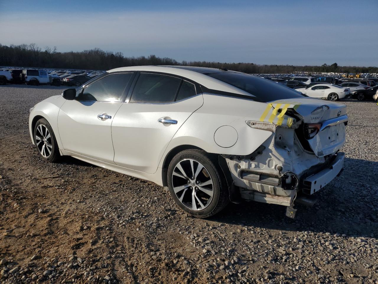 2018 Nissan Maxima VIN 1N4AA6AP8JC399830 Copart auction photo, rear end / side damage thumbnail 2