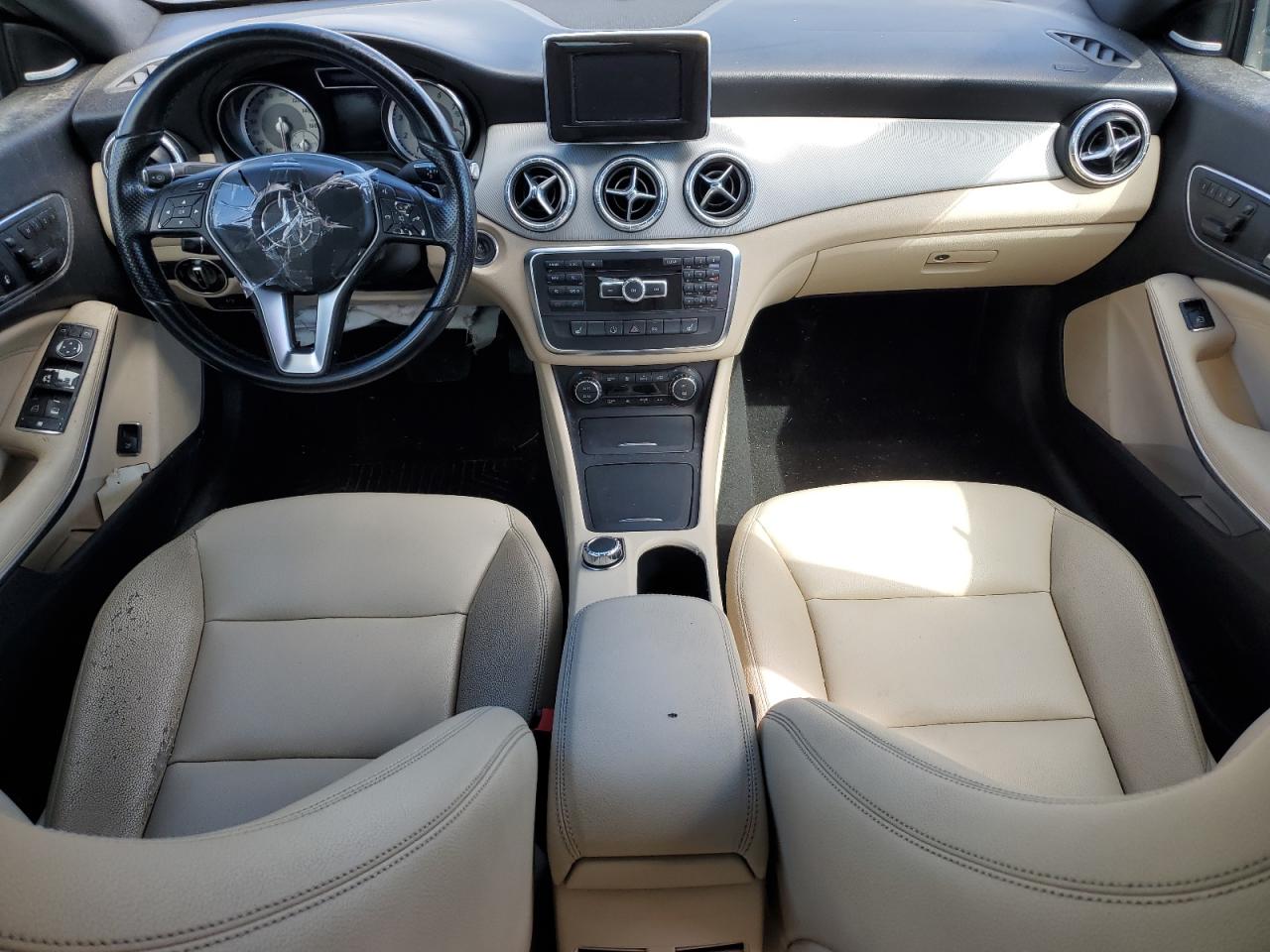 2014 Mercedes-Benz CLA-klasse VIN WDDSJ4EB5EN044034 Copart auction photo, front end damage thumbnail 8