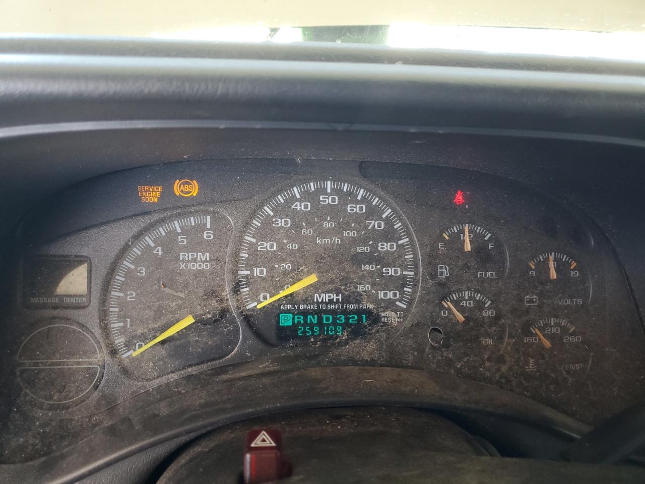 2001 Chevrolet Tahoe VIN 1GNEC13T61R150725 Copart auction photo, burn damage thumbnail 9