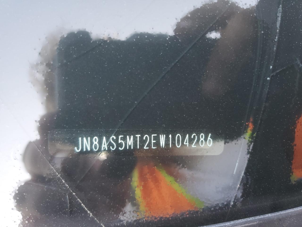 2014 Nissan Rogue VIN JN8AS5MT2EW104286 Copart auction photo, rollover / minor dent/scratches damage thumbnail 12