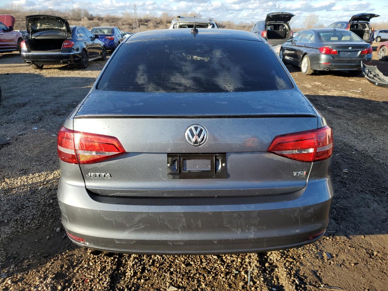 2015 Volkswagen Jetta VIN 3VWD17AJ8FM425550 Copart auction photo, front end damage thumbnail 6