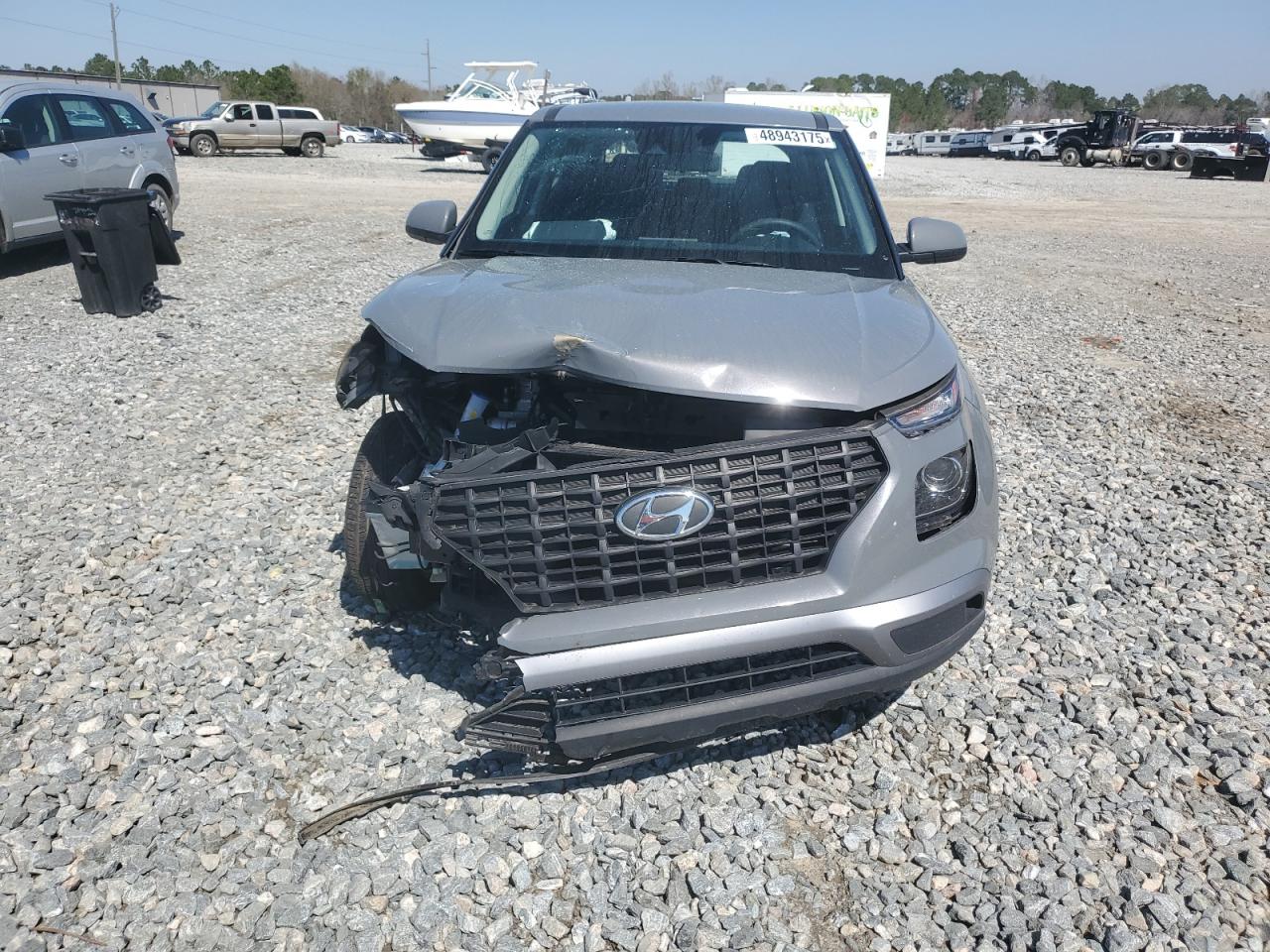 2022 Hyundai Venue VIN KMHRB8A34NU200027 Copart auction photo, front end damage thumbnail 5