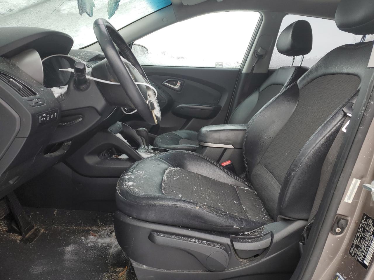 2013 Hyundai Tucson VIN KM8JUCAC3DU617034 Copart auction photo, front end damage thumbnail 7