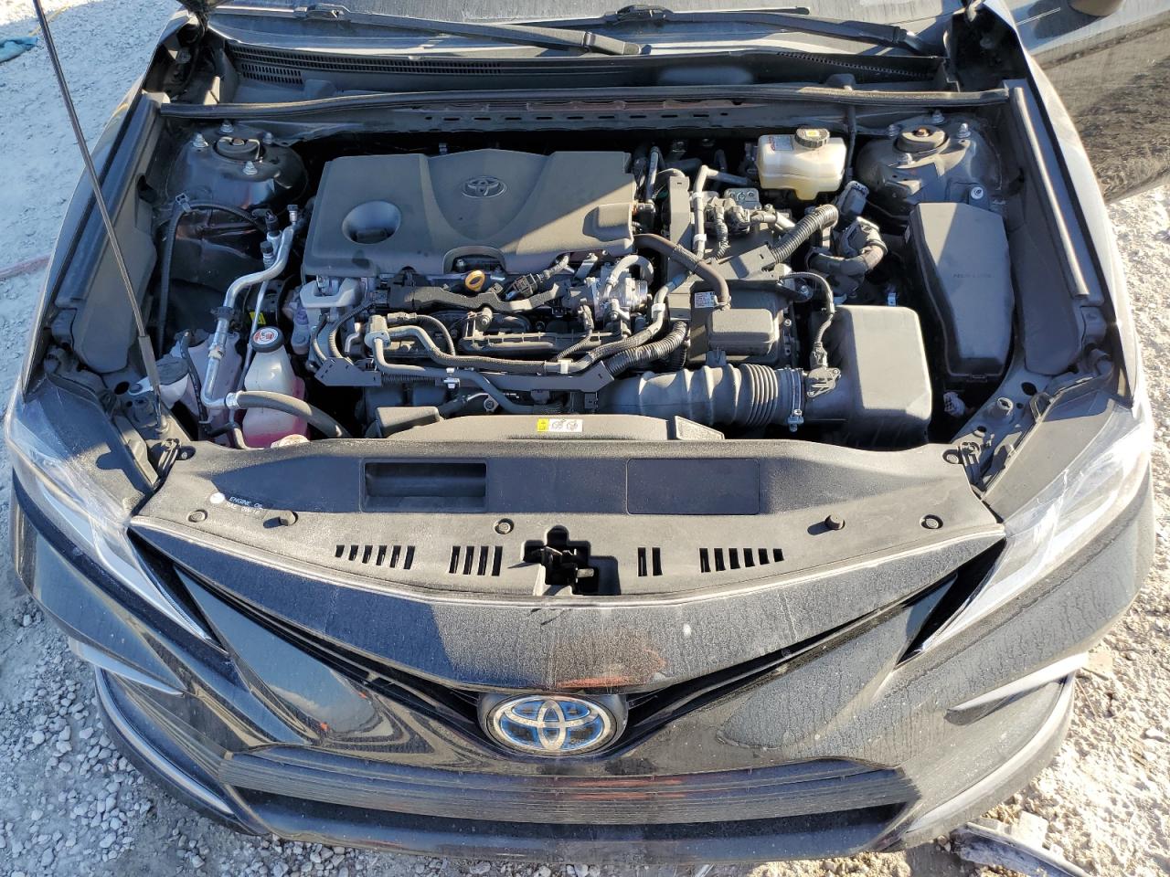 2021 Toyota Camry VIN 4T1C31AK5MU556552 Copart auction photo, rear end damage thumbnail 11