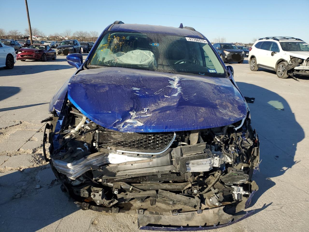 2021 Chrysler Pacifica VIN 2C4RC1FG7MR598589 Copart auction photo, front end damage thumbnail 5