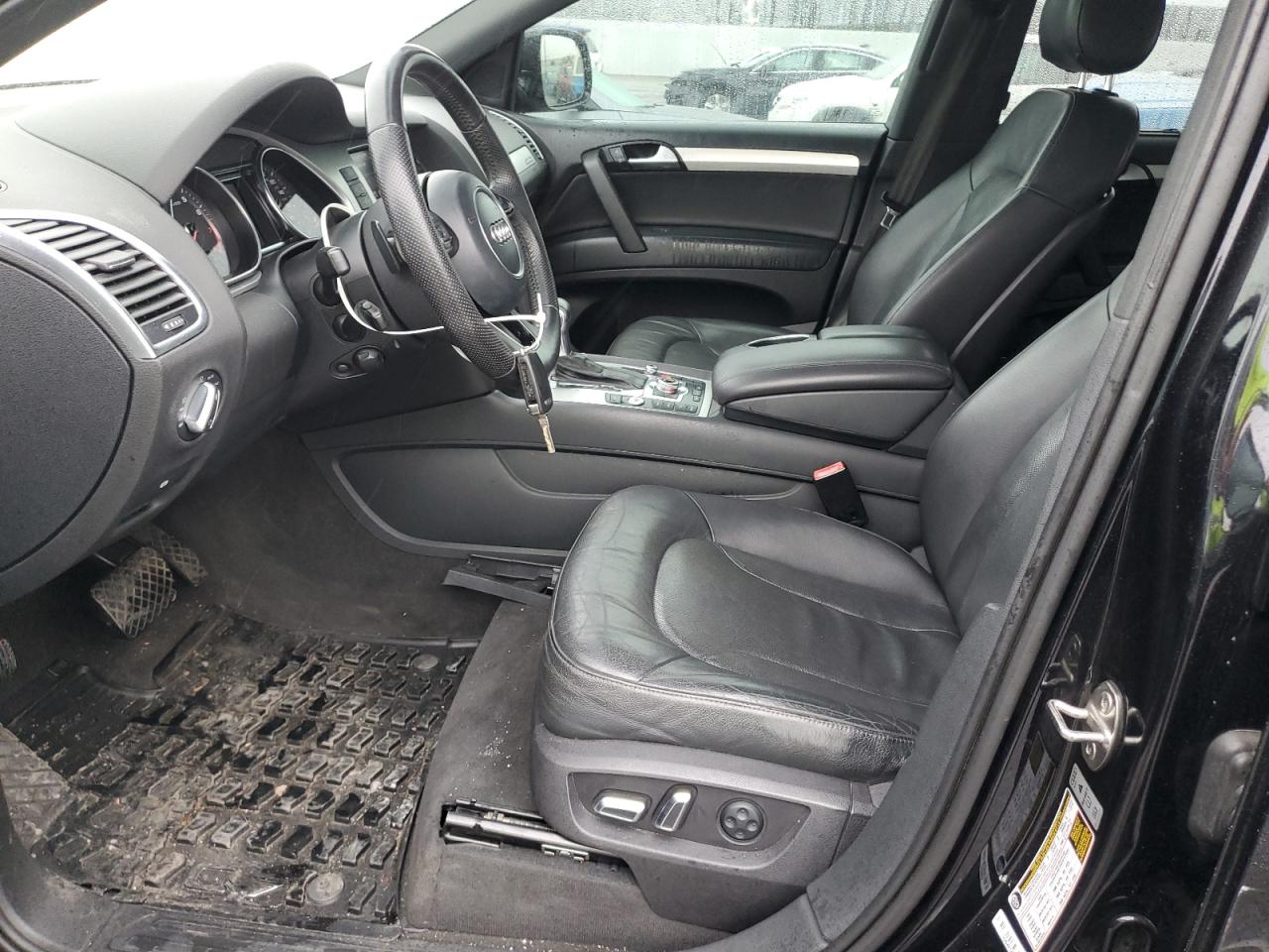2013 Audi Q7 VIN WA1DGAFE2DD008616 Copart auction photo, all over damage thumbnail 7