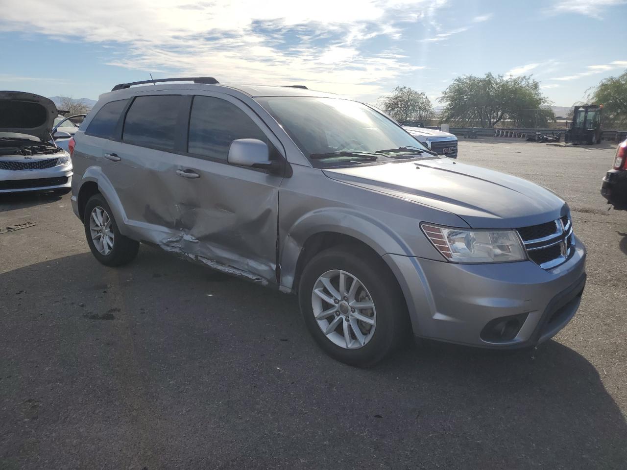 2006 Dodge Journey VIN 3C4PDCBG6HT518997 Copart auction photo, side damage thumbnail 4