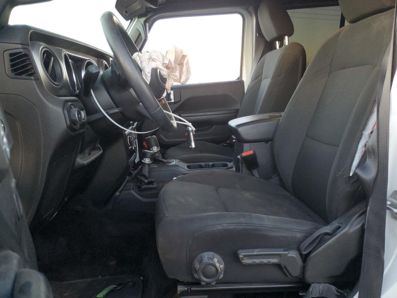 2021 Jeep Wrangler VIN 1C4HJXDM9MW663219 Copart auction photo, all over damage thumbnail 7
