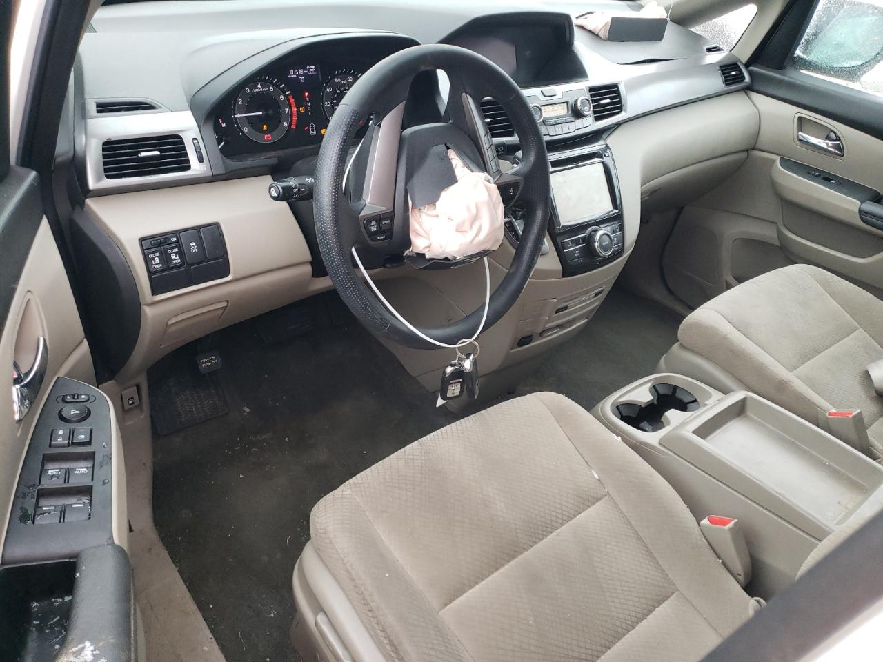 2016 Honda Odyssey VIN 5FNRL5H37GB154422 Copart auction photo, front end damage thumbnail 8