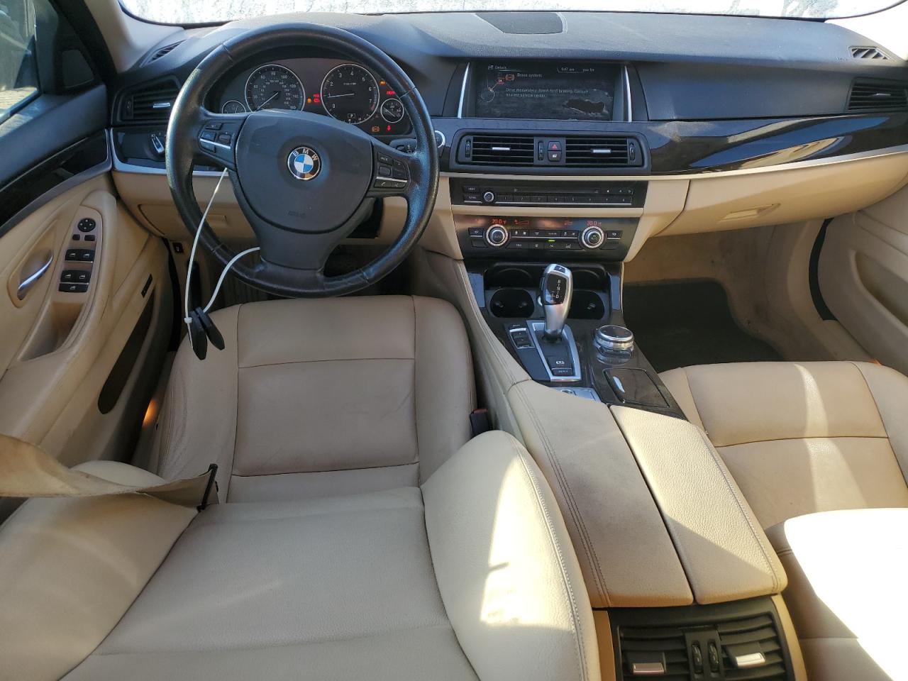 2014 BMW 5er VIN WBA5A5C5XED510974 Copart auction photo, water/flood damage thumbnail 8
